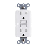 Hardwired GFCI Receptacle Outlet Plug with WiFi 4K UHD Camera