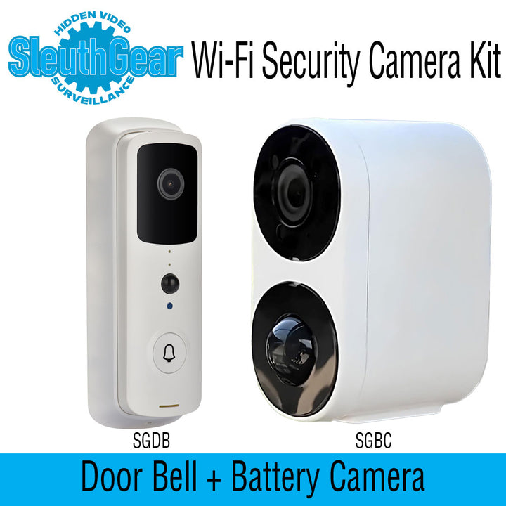 SG Doorbell Camera and Battery Camera Set