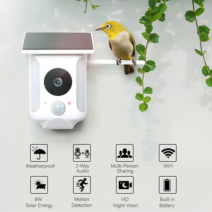 SG Home Low Power Solar Floodlight Camera